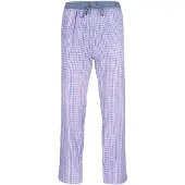 Luca David Pyjamahose Olden Glory Pants in blau+weiss | Gr.: M