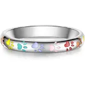 Rafaela Donata Ring Pfoten aus Sterling Silber in silber | Gr.: 50