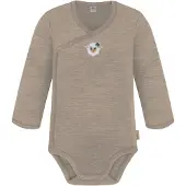 Normani Baby Merino Wickelbody Langarm "Kaitaia" - 9327