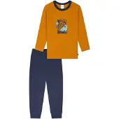 Schiesser Pyjama Nightwear 2 in curry | Gr.: 92