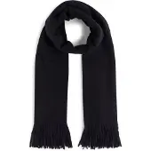 Marie Lund Schal in schwarz - 0005 | Gr.: onesize