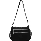 Mindesa Damen Umhängetasche in Schwarz | Gr.: onesize