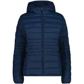 CMP Woman Padded Jacket FIX Hood blue ink (M928) 50