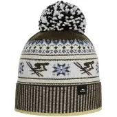 Eisbar - Retroski Pompon - Mütze Gr One Size grau