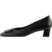 Högl Leder-Pumps in Schwarz - 39