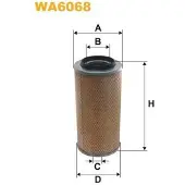 WIX FILTERS Luftfilter WA6068