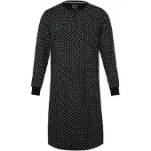 JP 1880 Langer Schlafanzug in schwarz | Gr.: XXL