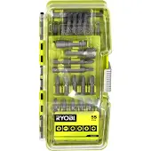 Ryobi Schrauber-Set, 55-teilig