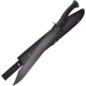 Frost Cutlery Rubber Handle Machete, schwarz