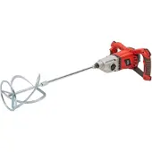 Stier Rührwerk RW160-2, Nennleistung: 1600 W, Nennumdrehungen: 100-470/150-750 rpm, Max. Mischvolumen: 160 l, zur Mischung von zähflüssiger Farbe, Mörtel, uvm, Mörtelrührer
