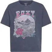 Roxy T-Shirt Eve Washed ERGZT04137 Blau Oversize