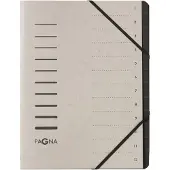 Pagna 40059-21, A4, Grau, Gummiband, 245 mm, 5 mm, 320 mm