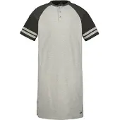 JP 1880 Langer Schlafanzug in grau melange | Gr.: L