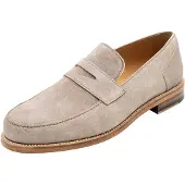 Henry Stevens Slipper & Pantoletten - Loafer Haywood PL - Gr. 47 - in Beige - für Damen