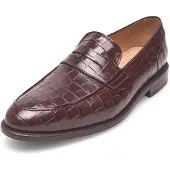 Henry Stevens Slipper & Pantoletten - Loafer Marshall PL - Gr. 45 (EU) - in Braun - für Damen