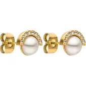 Purelei Halo Ohrringe Gold Größe: OS | Ohrringe Outlet | Damen | Gelb