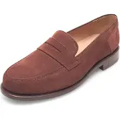 Henry Stevens Slipper & Pantoletten - Loafer Haywood PL - Gr. 45_5 - in Braun - für Damen