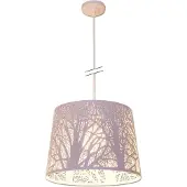 Näve Pendelleuchte "White Wood", weiß, 1, Ø 35cm H: 110cm, Leuchten, Schirm mit Astdekor weiß 1xE27 Höhe 110cm mx. 60W, Pendelleuchte