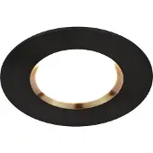 Nordlux Dorado Smart Light 1-Kit, Intelligenter Einbaustrahler, Schwarz, Bluetooth, Integrierte LED, 2200 K, 6500 K