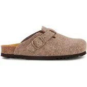 Scholl Clog Fae New Felt Damen Light Brown-Schuhgröße 40