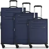 Worldpack Chicago 4 Rollen Kofferset 3-teilig mit Dehnfalte