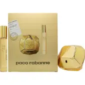Paco Rabanne Edp Spray 80ml/Edp Mini 20ml Lady Million Giftset