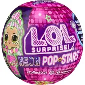 L.O.L. Surprise! Neon Pop Stars Tots, Mini-Puppe, Weiblich, 4 Jahr(e), Mehrfarbig