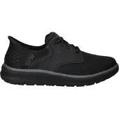 SKECHERS Slip-Ins: Orell - Yates Veterschoenen Laag - Zwart - Maat 45