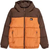 Quiksilver Cold Days Youth Jacket Chocolate Brown 10