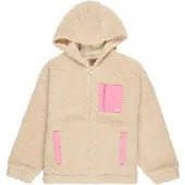 Roxy Fleecejacke Perfect Cloud ERGJK03138 Beige Relaxed Fit