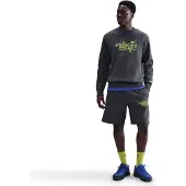 Nike M NK CLUB BB CREW SWSH SPORT ANTHRACITE/WHITE