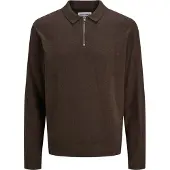 Jack & Jones Emil Langarm-polo Braun M Herren Braun M