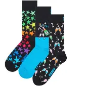 Happy socks 3er Pack Unisex Socken - Geschenkbox, gemischte Farben