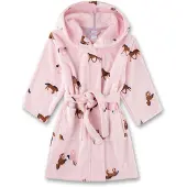 Sanetta - Kid's Bathrobe AOP - Bademantel Gr 98 rosa