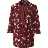 Pieces Boss 3/4 Printed Blazer