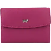 Braun Büffel Minigeldbörse JOY RFID Mini Geldbörse slim 3 Kartenfächer violett Damen - Leder