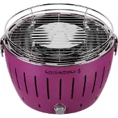 LotusGrill G280 Holzkohlegrill rauchfrei, pflaumenlila