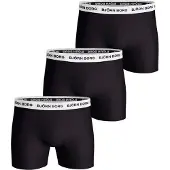 Björn Borg Boxershort Cotton Stretch Boxer 2 Multi-Pack 4 Herren Black (3er-Pack)-XL