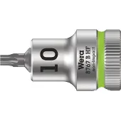 Wera 05003059001, Buchse, 3/8", 1 Kopf/Köpfe, T10, Chrom-Vanadium-Stahl, Chrom