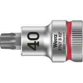 Wera 05003068001, Buchse, 3/8", 1 Kopf/Köpfe, T40, Chrom-Vanadium-Stahl, Chrom