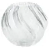 Amadeus Vase Iris 16 cm - Transparent Rund Glas 18x18 cm
