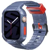 Skinarma Band+Case Saido 2in1 Apple Watch 45/44mm dark blue