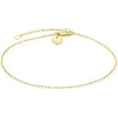Liebeskind berlin Armband "Schmuck Geschenk Gold 375 Armkette Gold Collection Kugelkette", gold (gelbgoldfarben), Armbänder, Damen, 18,5cm, Gelbgold 375, Armband