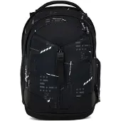 Satch Schulrucksack mit Laptopfach Match Ninja Matrix schwarz