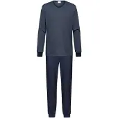 Mey Langer Schlafanzug Serie Bennison Yacht Blue | Größe 58