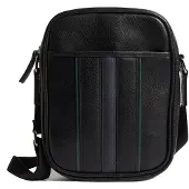 Ted Baker Umhängetasche Keiigan House Check PolyurethanFlight Bag Black schwarz