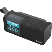 Hama Digitalradio DR200BT, Black Edition, FM/DAB/DAB+/Bluetooth/Bat