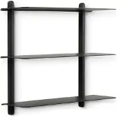 Gejst Nivo Regal Large A Schwarz Ask/Schwarz - , Schwarz, Holz