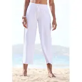 Beach time 7/8-Strandhose in weiß | Gr.: 44-46