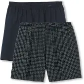 Calida Boxershorts "Natural Benefit" 2er Pack, elastisch, Single Jersey-Qualität, ohne Eingriff